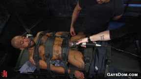 Black Pervert Bound and Punished