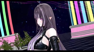 Chocolate Cream Strip Dance | Elf VTuber Hentai MMD