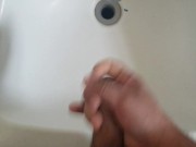 A QUICK BREAK TO JERK OFF ... TOO HORNY TO KEEP WORKING !!! turn volume up