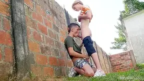 Hot Twink Buccella Seduced By Friend In The Backyard