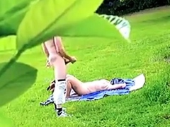 Dickflash - Jerk for nude sunbathing MILF