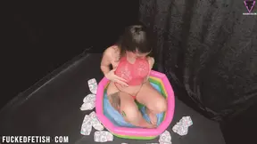 POV Diaper Romance Pool Masturbation Pee