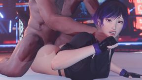 Reina Chokeheld & Pounded Roughly from Behind