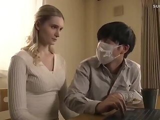 AMWF Submissive Young Blonde Fucked By Older Asian Man