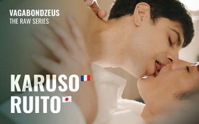 Romantic Interracial Fuck Between French Top and Japanese Bottom