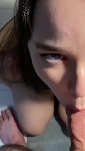 Emotional moment from &quot;My stepmom is stuck in the washing machine again. Helped her have an orgasm.&quot;