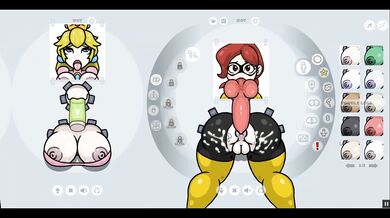 Nintendo’s finest gangbanged in wild triple penetration hentai parody