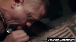 Horny fuck buddies RC & Digger know how to play their part in our steamy three