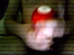 Bi 18 yr old stroking his virgin cock with my new Tenga cup.