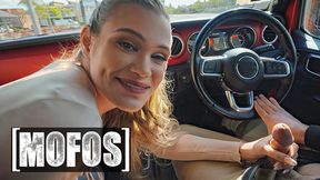 Oh, those fine MOFOS - Chloe Rose gets her freak on with Charles Dera's raw dick&#x1F32D;: '69, in-car booty call'