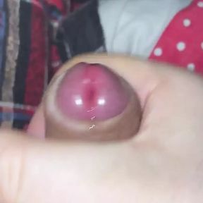 Wanking the Cum Out of My Cock