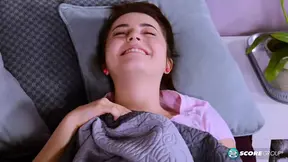 Teen Kylie Quinn cheats on her sister and rides big dick