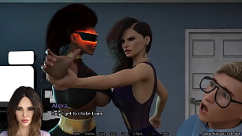 Step Mom Beats off Stepson- Sexbot #12- Gameplay
