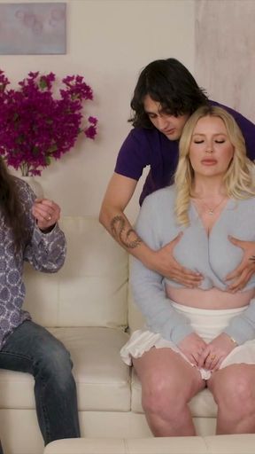 Hot Free Use Step Mom And Step Son Make Love In Front Of Her Life Coach And Guru - FreeUse Milf   Clip 1