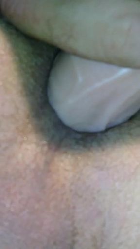 Big Dildo booty gape