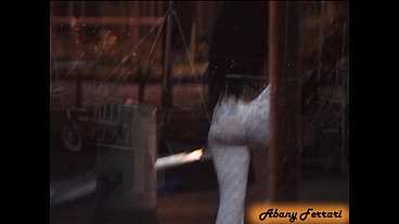 Transando com Dois Rapazes na Rua de Madrugada