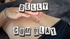 Belly and Belly Button Cum Play (HD)