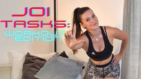 JOI Tasks: Workout Edition