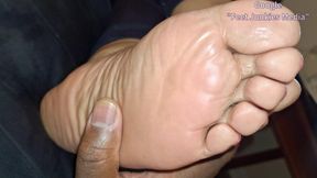 Krystal Stops by Footman's Home for Her Foot Worship Experience 4K HD