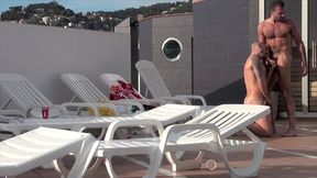 719 muscle arab naked outdoor with a gay