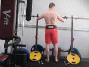 Me doing a Workout lifting Olympic weights