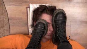 I will cover your face with my dirty Doc Martens boots, vf3348h 720p