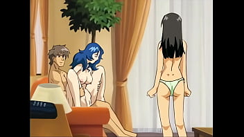 Two sisters dominate in a lewd anime world