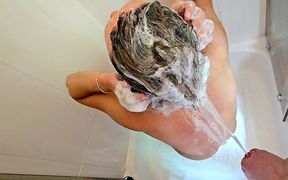 He Pee on Me When I Wash My Hair Helps Me Wetting Compilation Few Videos