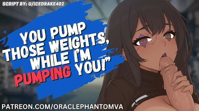 Weights clench tight while I stroke you raw until you cream all over my hand