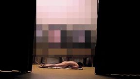 Naked Hump Masturbation in a Town Hall