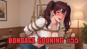 Bondage Gooning #55: Surrender to Bound Helplessness