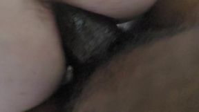 Fat MILF gives huge cock a run for its money in doggy style