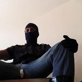 Two Angles - Balaclava, Jeans, Boots, Gloves