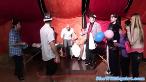 Veronica Avluv squirts when masturbating with Nora Noir