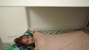 a petite bed friend gets anal sex and gets a kick out of it. erica mori. martin spell.