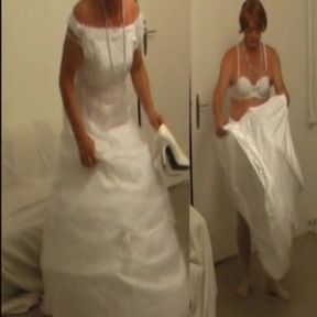 I love cross dress as a Bride 52