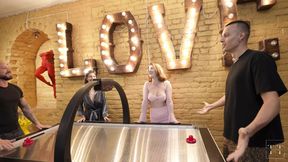 Cheating With Friend's GF As Revange For Losing The Air Hockey Game