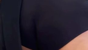 Hot hotel maid reveals off huge boobs and ass, seduces for feral fuck