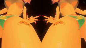 vtuber dancing on cam minnah mia