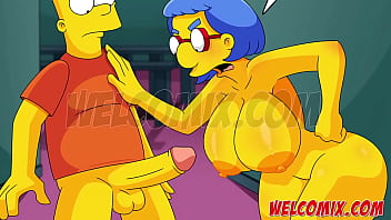 The collection of porn magazines - The Simptoons FULL