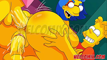 The collection of porn magazines - The Simptoons FULL