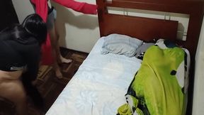 Le Fui Infiel A Mi Esposa Cuando Su Mejor Amiga Viene Ala Casa Y Se Queda A Dormir En La Misma Cama Es Una Fantasia Que Todos Los Hombre Queremos Cumplir Que Buena Cojida Le Di 18 Min