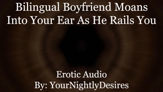 Boyfriend Moans Deeply As He Cuddle Fucks You [Pussy Eating] [Creampie] (Erotic Audio for Women)