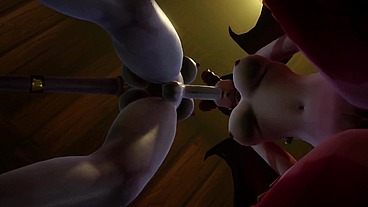 Futa Draenei Fuck Demon Girl Threesome - Warcraft Porn Parody