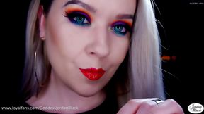 Close-up mesmerizing smoking