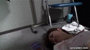 JAPANESE WOMAN GETS BONED AFTER SUCKING COCK