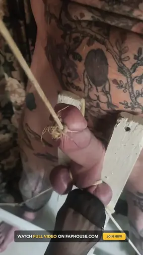 Goode Girl Unholy Crucifix Ballbusting Pt2