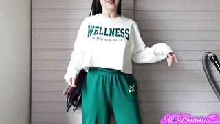 Sport clothes and gigantic noisy long stinky farts