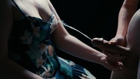Slow Burn: A CFNM Teasing Handjob Scene