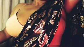 Sexy Girl Big Boobs Show Then Nipple Clamp Show